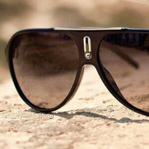 Carrera unisex Hot/S Sunglasstage Aviator Black Gradient Sunglasses Shades